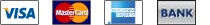 Payment Types - VISA, AMEX, MC, Debit