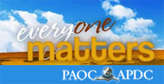 National website for PAOC - content managed website, featuring worldwide member contribution tools