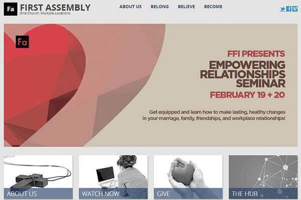 First Assembly Church Calgary Website